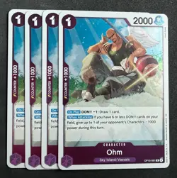 One Piece Ohm OP15-061 Foil Playset (x4) Adventure on Kami's Island - Image 1
