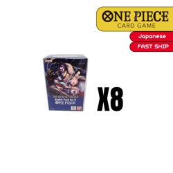One Piece TCG Sealed Display 8x DOUBLE PACK VOL 9 DP09 English For Asia Sealed - Image 5