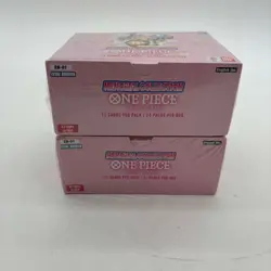 Lot of (2) One Piece TCG EB-01 Memorial Collection Booster Boxes SEALED ENGLISH - Image 5