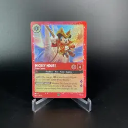 Mickey Mouse - Pirate Captain Promo Disney Lorcana Promo Cards 18 NM - Image 3