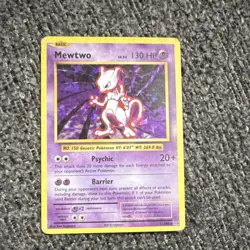 Mewtwo 51/108 Evolutions Rare Holo Pokemon TCG Basic Psychic Card 2016 - Image 1