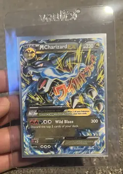 Pokemon TCG Mega M Charizard EX Flashfire Holo Ultra Rare Card 69/106 - Image 1