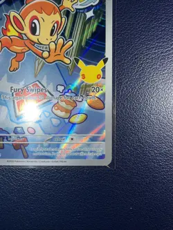 Pokemon 30th Anniversary Sinnoh Promo: Chimchar 041 Pokemon Card/NM - Image 5