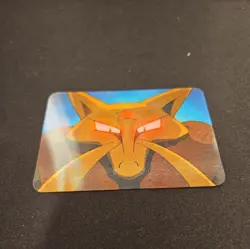 Pokemon Lenticular Alakazam Card - Viz Video Pioneer PIKA-0034D - 3D Promo LP - Image 2