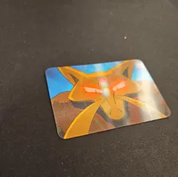 Pokemon Lenticular Alakazam Card - Viz Video Pioneer PIKA-0034D - 3D Promo LP - Image 3