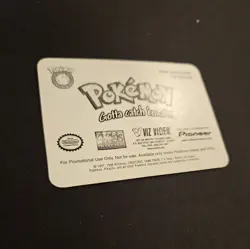 Pokemon Lenticular Alakazam Card - Viz Video Pioneer PIKA-0034D - 3D Promo LP - Image 5