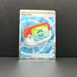 Poke Pad Pokemon TCG Trainer Item Card 113/080 English - Image 1