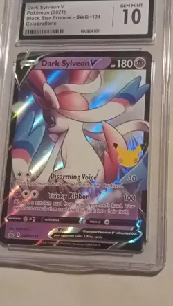 The Pokemon Company Dark Sylveon V SWSH134 Promo Holo PSA 10 Sword & Shield - Image 1