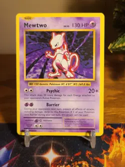 Pokemon Mewtwo TCG Evolutions Card 51/108 Regular Rare - Image 1