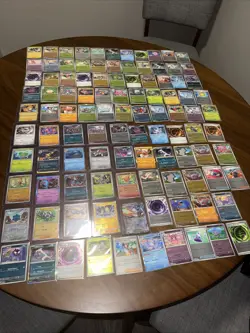 Pokemon Lot of Mixed Cards Holofoil, Reverse Holofoil , Etc - Image 1