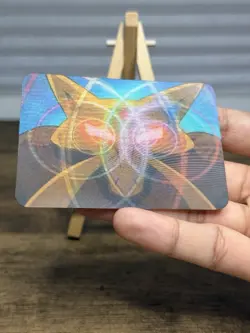 Pokemon Alakazam Lenticular Viz Video Promo 3D Card - PIKA-0034D/DVD VHS - RARE - Image 4