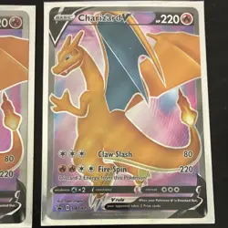 Pokemon TCG Holo 3-Card Lot: Charizard V Shining Fates & Promo 079/073 SWSH050 - Image 4