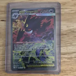 Pokemon Mega Gengar EX Full Art Holo Card 350 HP 230 Attack English Standard - Image 2