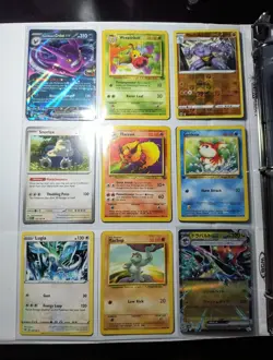 Huge Pokemon Card Binder Collection Lot WOTC Cards Mid Era Vintage Old Gift TCG - Image 2