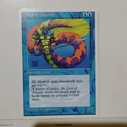 LORD OF ATLANTIS --- MTG -- 4th. Edition --- NM - Image 1