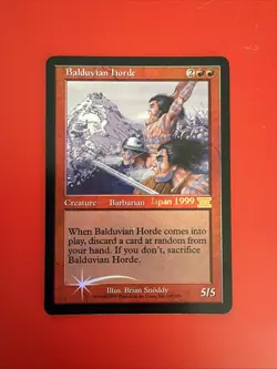Balduvian Horde -- World Championship Promo -- Foil - Image 1