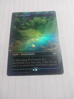 Breeding Pool UNF 286 R FOIL MTG EDH WOTC MODERN - Image 1
