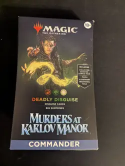 Murders at Karlov Manor - Deadly Disguise Commander Deck - Magic the Gathering - Image 1