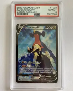 PSA 10 - Garchomp V TG23/TG30 SWSH Astral Radiance - Pokemon - Image 1
