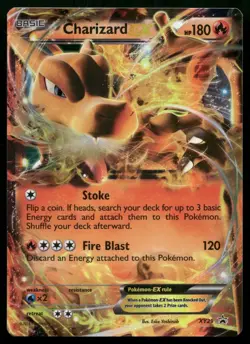 Charizard EX XY29 Black Star Promo XY Power Tin Holo English POKEMON - Image 1