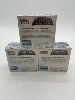 Lot of (3) Pokemon TCG Sword & Shield Astral Radiance Booster Boxes SEALED - Image 4