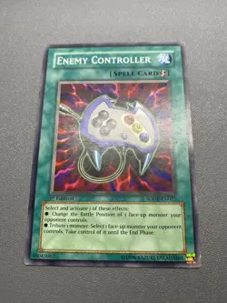 Yu-Gi-Oh! Enemy Controller Common 1st Edition SDDE-EN025 HP - Image 1