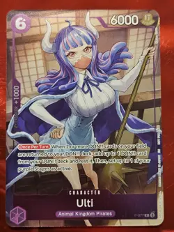 • Ulti • P-077 PR Event Pack Vol. 6 Promotion Cards Foil One Piece TCG - Image 2