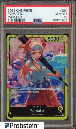2023 One Piece #001 Yamato (Yamato) PSA 10 GEM MINT - Image 1
