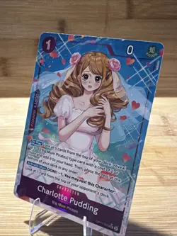 One Piece TCG - Alt Art - Charlotte Pudding - OP11-070 English - Image 3