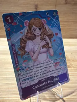 One Piece TCG - Alt Art - Charlotte Pudding - OP11-070 English - Image 4