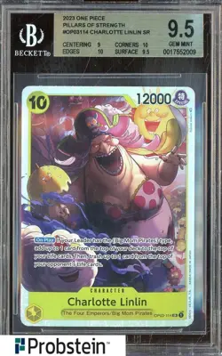 2023 One Piece #OP03114 Charlotte LINLIN SR Pillars of Strength BGS 9.5 - Image 1