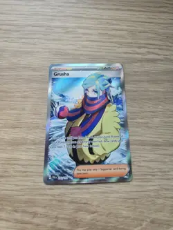 Pokemon TCG Grusha Full Art Trainer Paldea Evolved Holo Ultra Rare Card 253/193 - Image 2