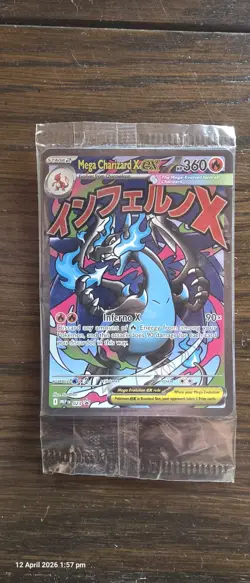 Mega Charizard X ex MEP 023 & Oricorio ex MEP 024 Pokemon New & Sealed UPC Promo - Image 1