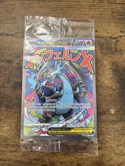 SEALED Mega Charizard X EX MEP 023 Oricorio 024 UPC Promo Full Art Pokemon B. - Image 1