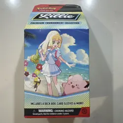 Pokemon TCG Lillie's Premium Tournament Collection Box - New & Sealed - Image 1