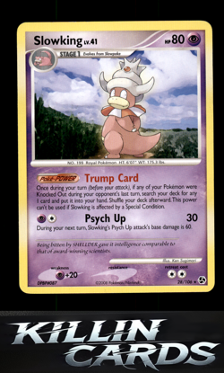 Slowking 28/106 Pokemon Rare Great Encounters Card LP - Image 1
