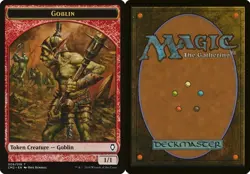 50 Token Cards - GOBLIN Tokens - Commander Anthology Vol 2 - Magic MTG FTG - Image 1