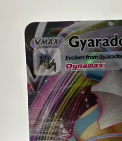 Pokemon Gyarados VMAX TCG Full Art Holo Ultra Rare Dynamax Card 029/203 NM - Image 2