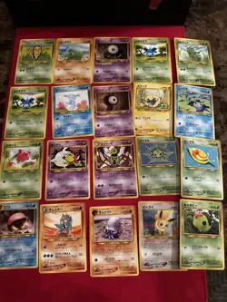 Pokemon Japanese Neo Discovery 20 Card Lot - Eevee, Yuko Morii - Image 1