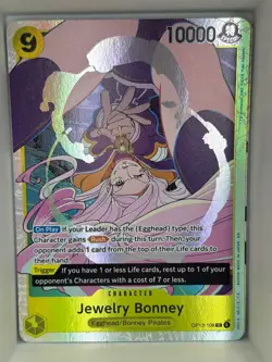 OP13-108 Jewelry Bonney (108) SR English NM One Piece TCG Card Game - Image 1