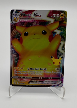 Pokemon Trading Card Game TCG Sword & Shield Promo SWSH062 Pikachu Vmax - Image 1