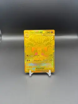 Mega Lucario EX 188/132 Mega Hyper Rare Gold Card English Edition - Image 1