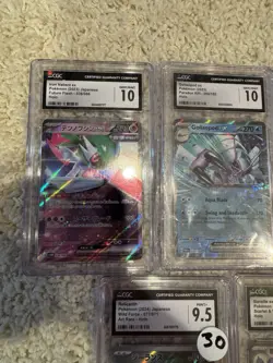 Pokemon CGC Graded Cards Lot 5 GEM MINT 10 Japanese Crocalor Golisopod Etc Lot - Image 4
