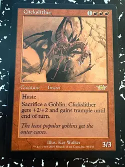 CLICKSLITHER 90 RARE LEGIONS MAGIC: THE GATHERING NM/M - Image 1