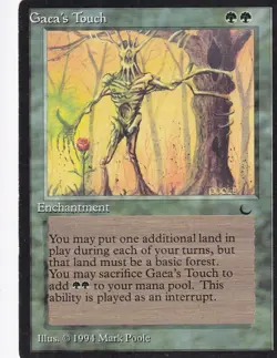 MTG The Dark - Gaea's Touch - DRK 77 - LP - Image 3