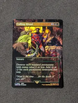 Culling Ritual Promo Foil MTG Final Fantasy - Image 1