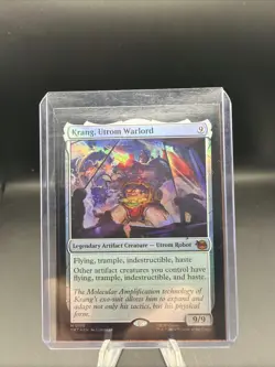 Krang, Utrom Warlord 0175 Foil Teenage Mutant Ninja Turtles MTG - Image 1