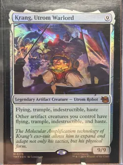 Krang, Utrom Warlord 0175 Foil Teenage Mutant Ninja Turtles MTG - Image 2