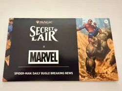 MTG Secret Lair x Marvel's Spider-Man: Daily Bugle Breaking News (SEALED) - Image 2