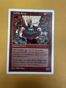 Goblin King *Fifth Edition* MTG Magic the Gathering - Image 1